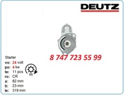 Стартер Deutz bf4m1012,  Tcg2016 Azf4156